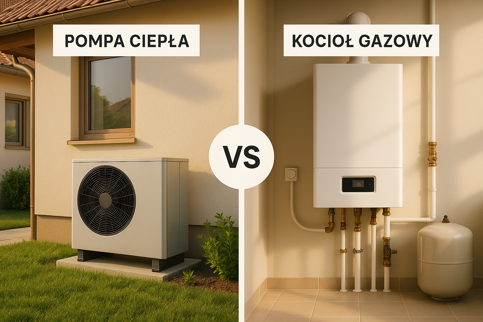 Pompa Ciepła vs Kocioł Gazowy - Porównanie