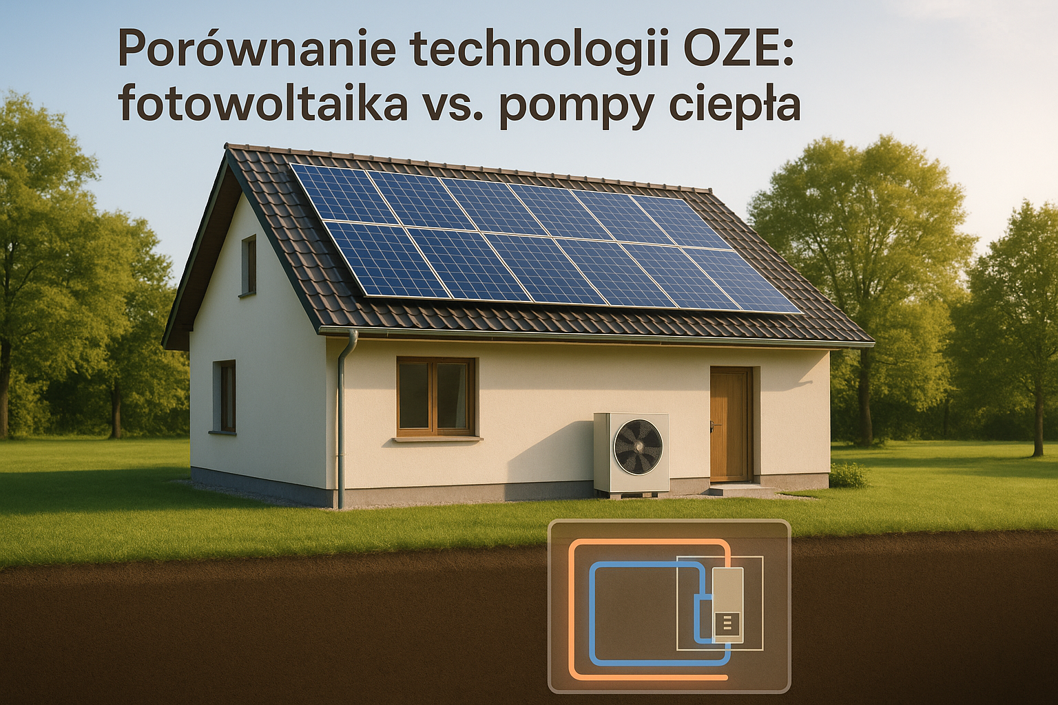 Porównanie technologii OZE: fotowoltaika vs. pompy ciepła